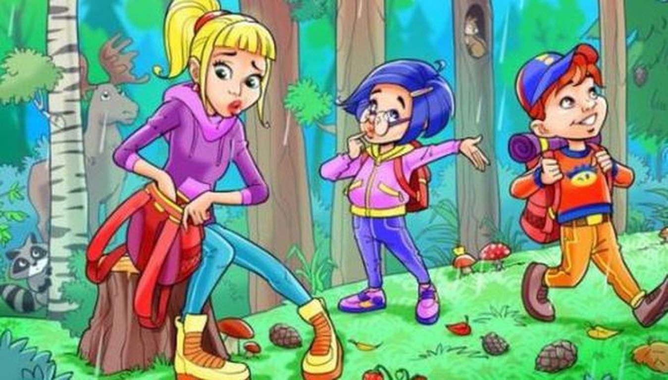 Vypadá to jako dětská hra. Najít deštník v časovém limitu dokáže jen ten, kdo nepropadne triku obrázku