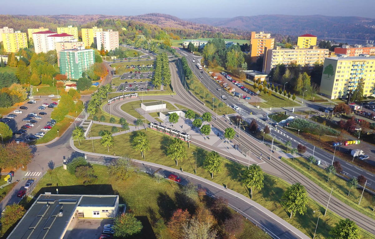 Bystrc čekají dopravní omezení kvůli přípravě tramvaje na Kamechy