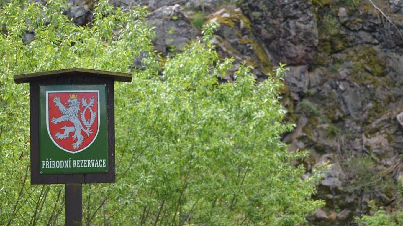 označení Přírodní rezervace