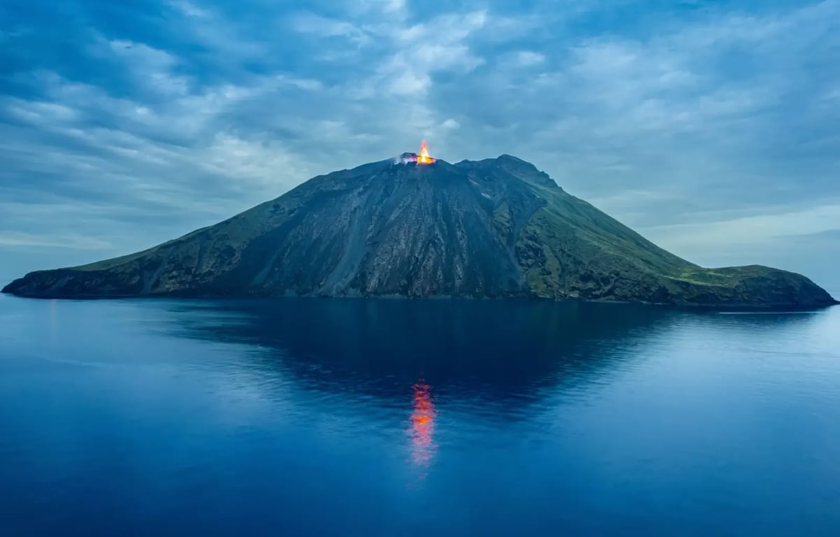 Sopka Stromboli 