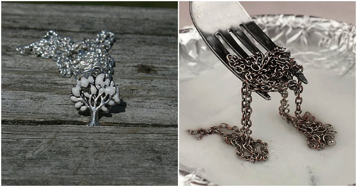 Tuhle techniku klenotníci běžně neprozrazují. Stačilo ji vyzkoušet a šperky vypadaly jako po drahém čištění