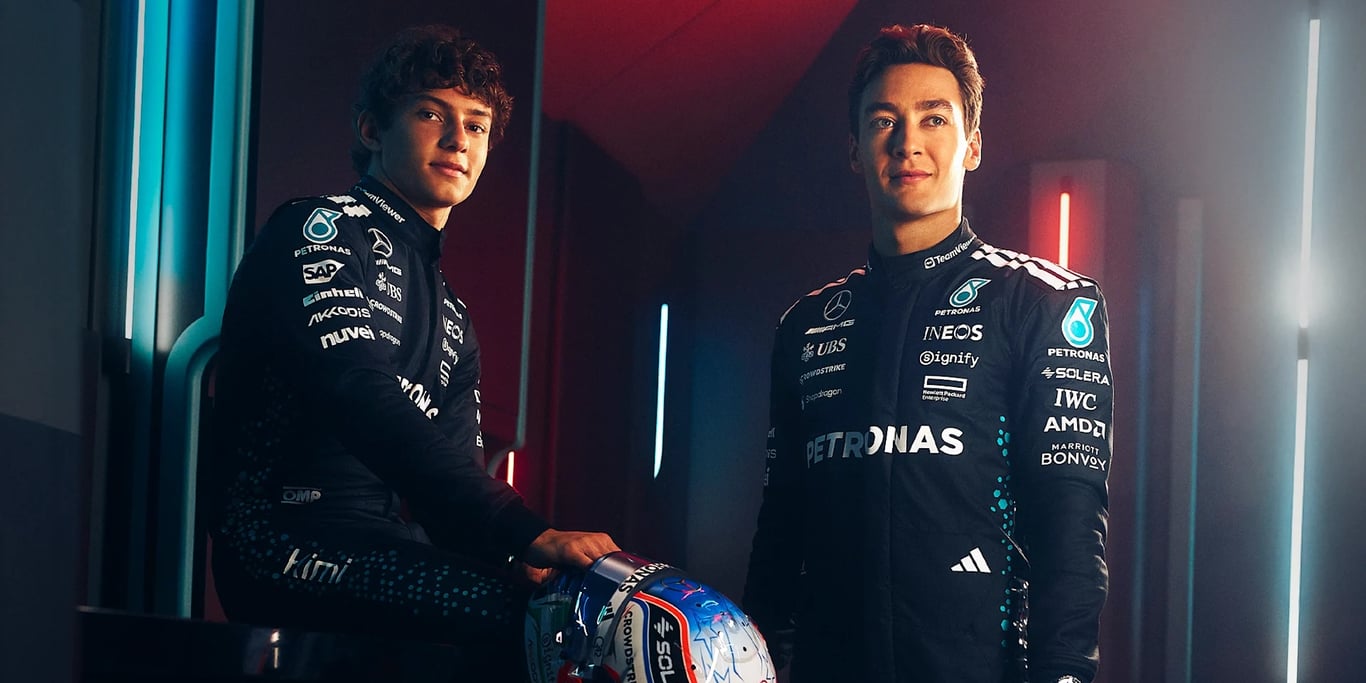 Russell i Antonelli zůstávájí s Mercedesem i příští rok