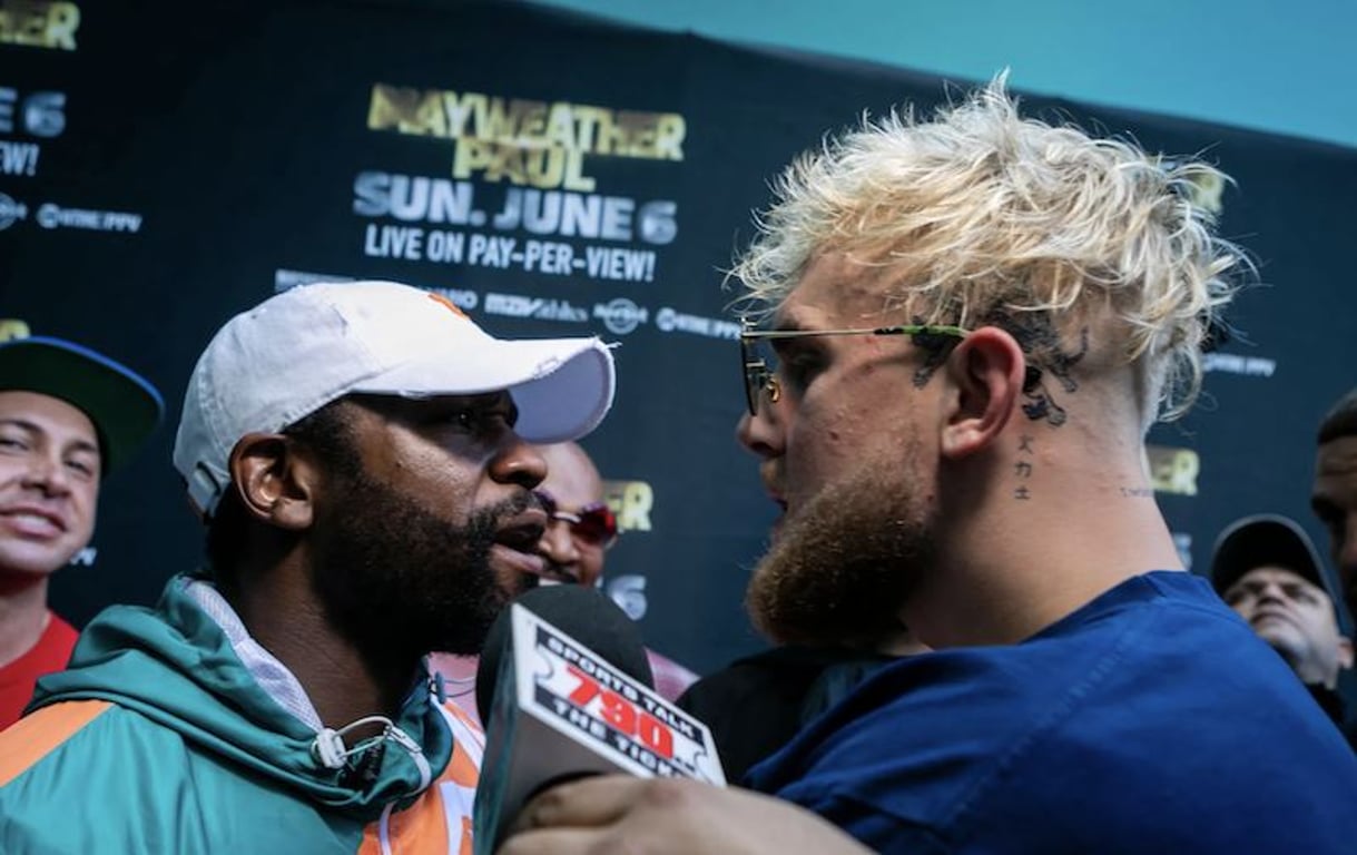 Jake Paul se vysmívá Floydu Mayweatherovi kvůli velikosti jeho soukromého letadla