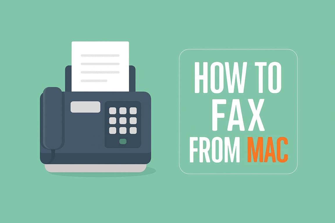 How to Fax from Mac: Transform Your MacBook Into a Fax Machine