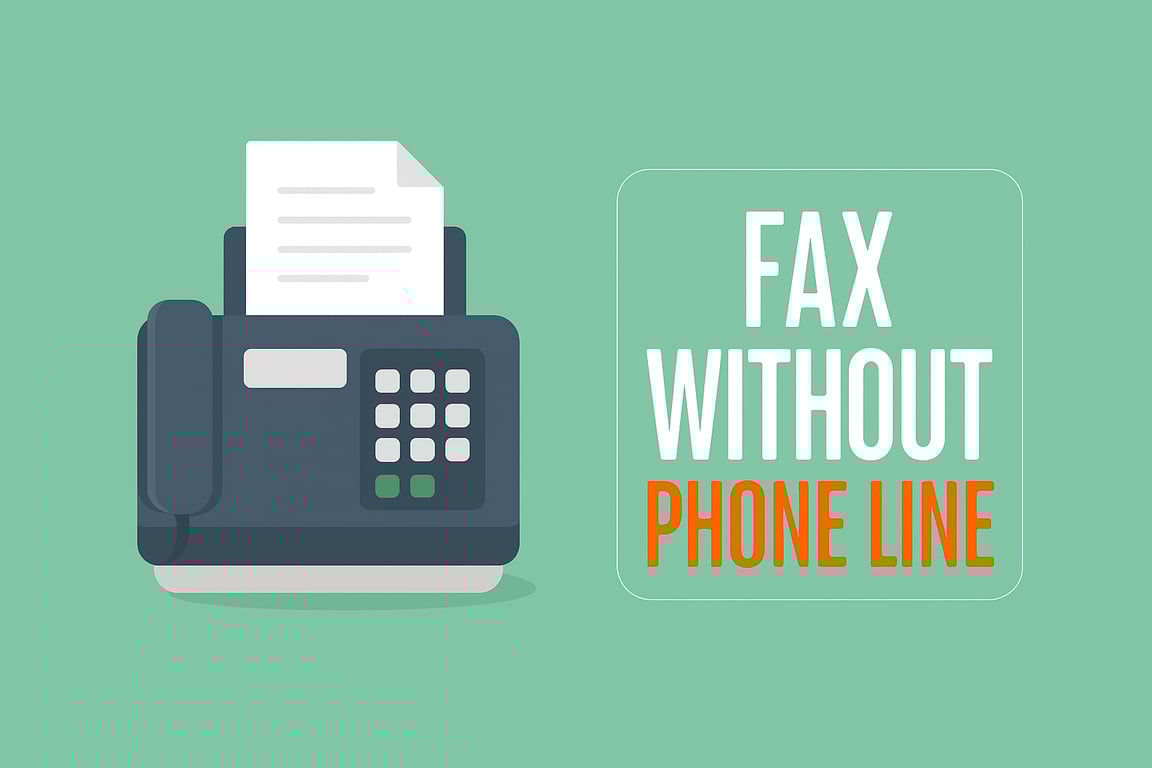 How to Fax Without Phone Line: Modern Solutions That Actually Work