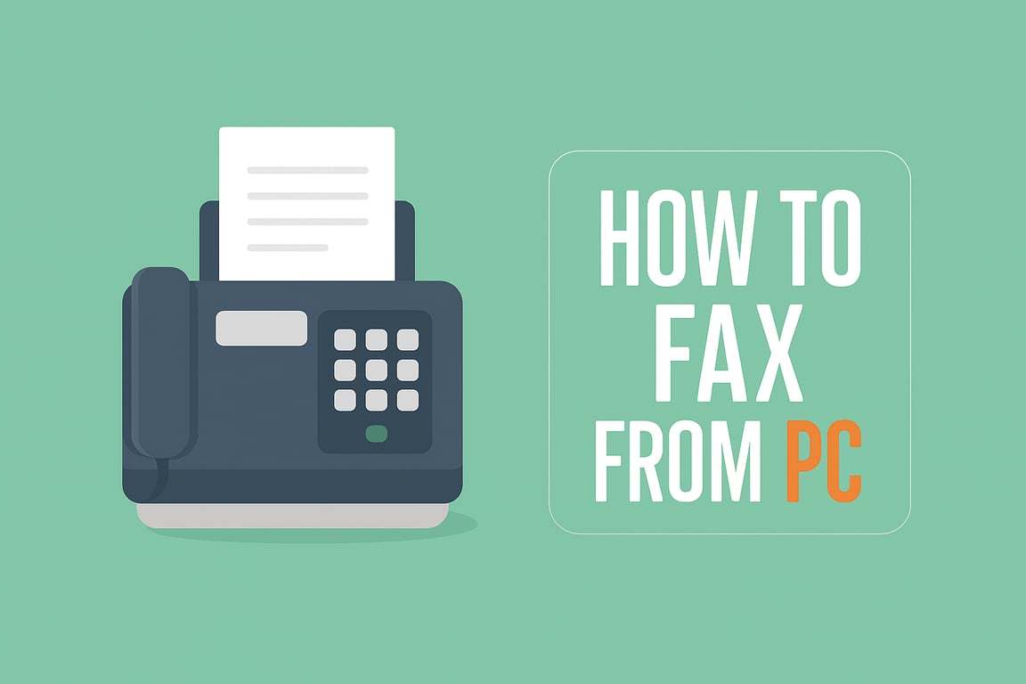 How to Fax from PC: Turn Your Computer Into a Fax Machine