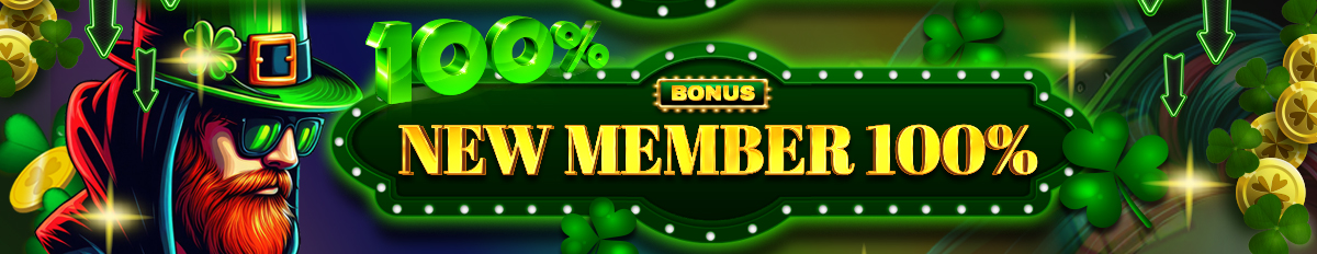 BONUS NEW MEMBER 100%