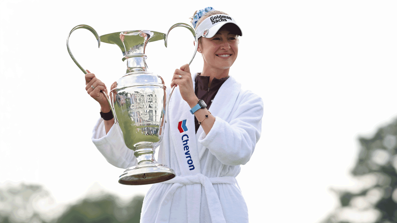 Nelly Korda Claims Third Major Title at Chevron Championship and Reclaims World No. 1 Ranking 👑