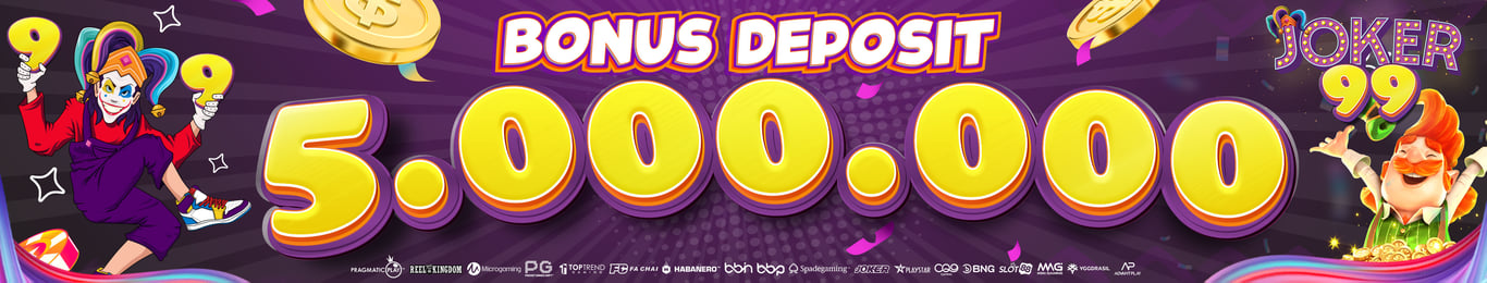 Bonus DEPOSIT IDR 5juta