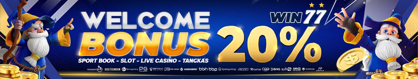 WELCOME BONUS 20%