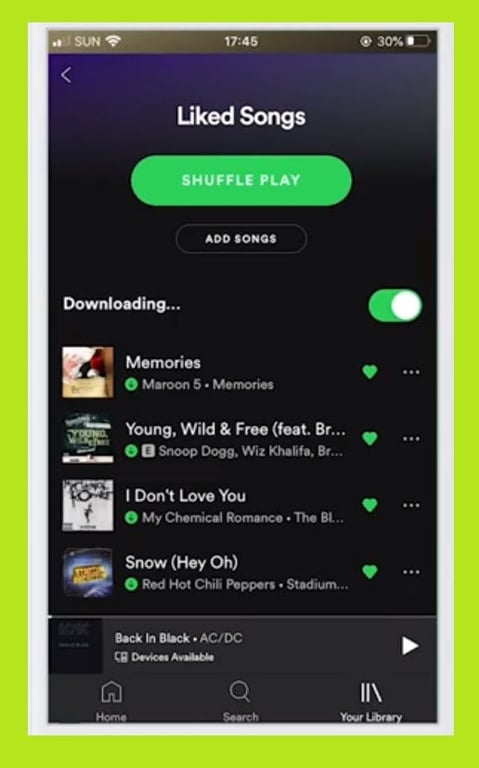 liked songs on Spotify- working with Spotify - How to Spotify