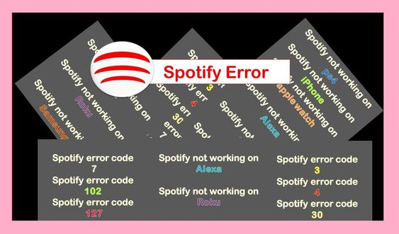 Spotify errors 