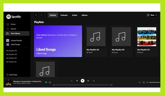 home page Spotify desktop- working with Spotify - How to Spotify