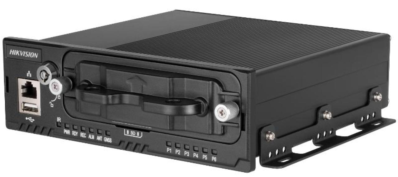 4 kanallı, H.264/H.265, 2 x HDD/SSD Mobil NVR