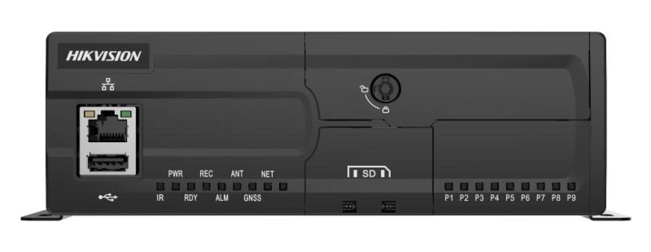 8 kanallı, H.264/H.265, 1 x HDD/SSD Mobil NVR