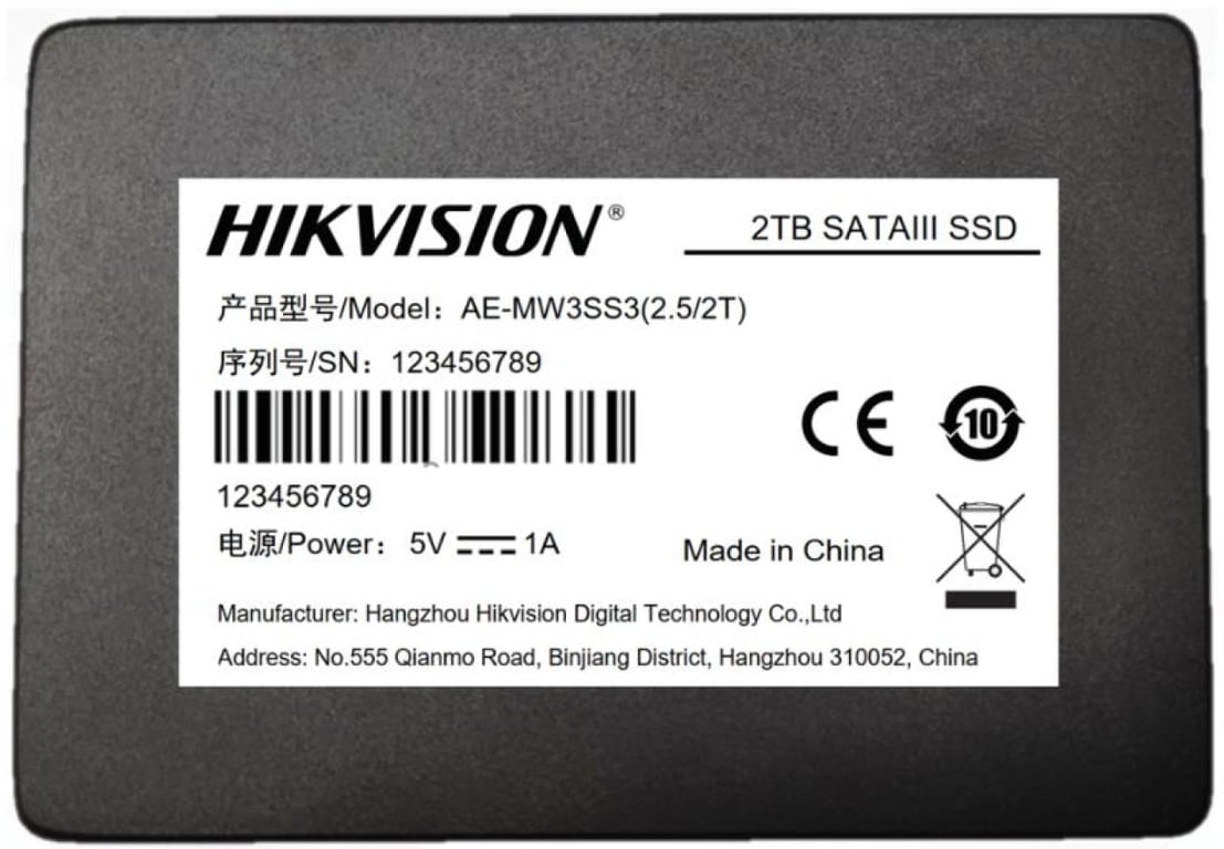 2,5 inç SSD,TLC,SATAIII,6Gbps,S30KS001T,0~70°C