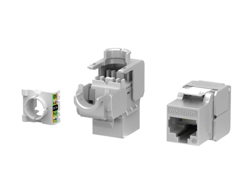 Cat6a Korumalı 180° Aletsiz Keystone Jack