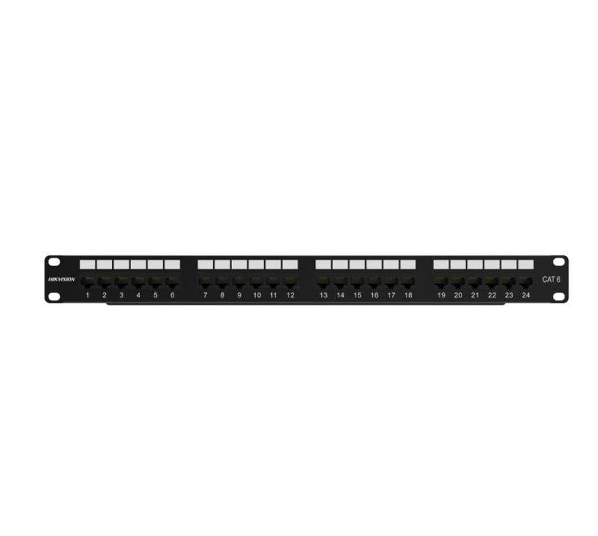 Cat6 Korumasız 24 Portlu Bağlantı Paneli, 1U