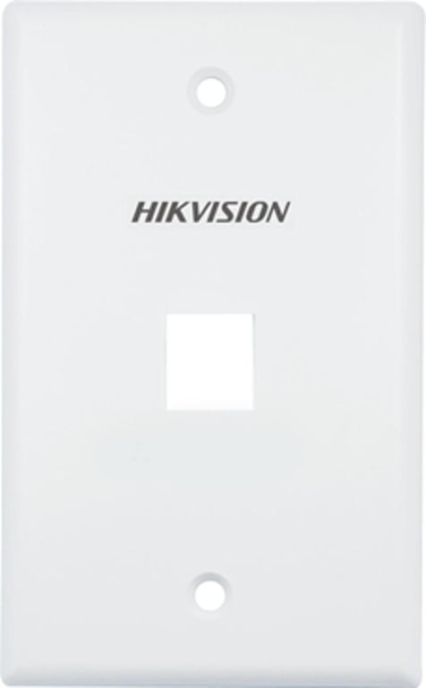 1 RJ45 Portlu dikdörtgen, Amerikan tarzı ön panel