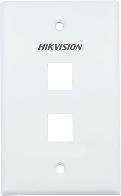 Dikdörtgen, Amerikan tarzı ön panel, 2 RJ45 portlu,