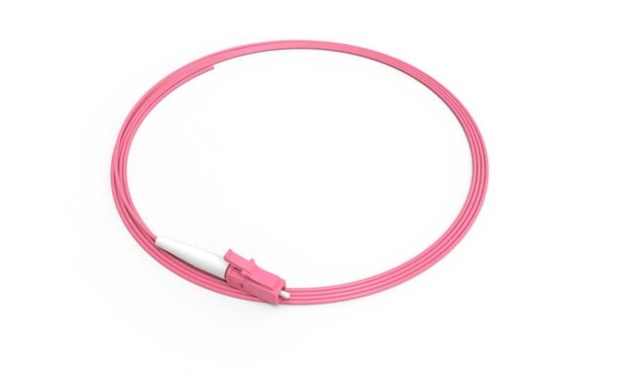 OM4 Fiber Optik Pigtail, LC/UPC