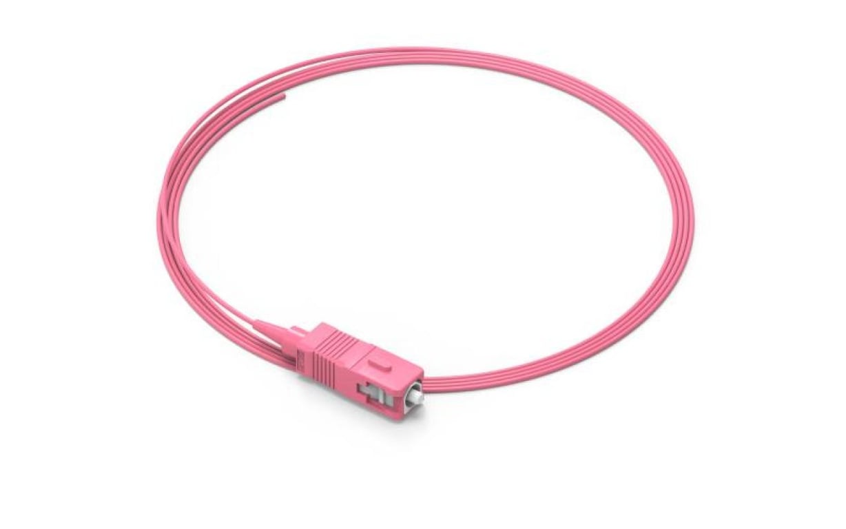 OM4 Fiber Optik Pigtail, SC/UPC