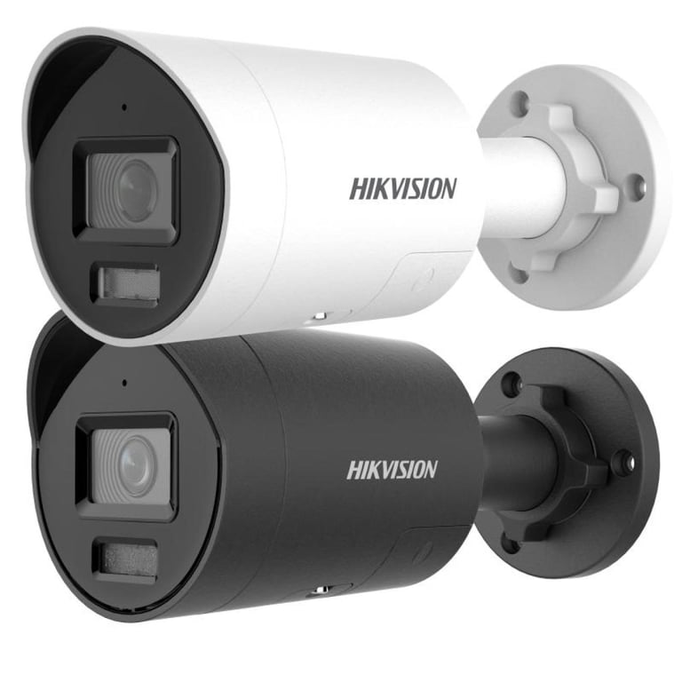 ColorVu Sabit Mini Bullet IP Kamera 4 MP Akıllı Hibrit Işık