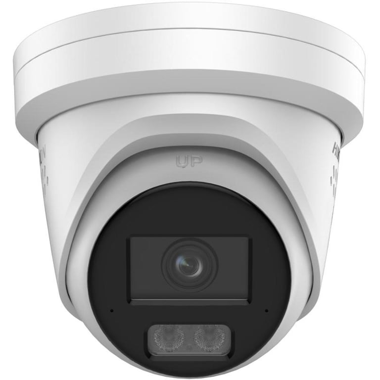 12 MP Acusense Strobe Işığı ve Sesli Uyarı ve Akıllı Hibrit Işık Sabit Turret IP Kamera