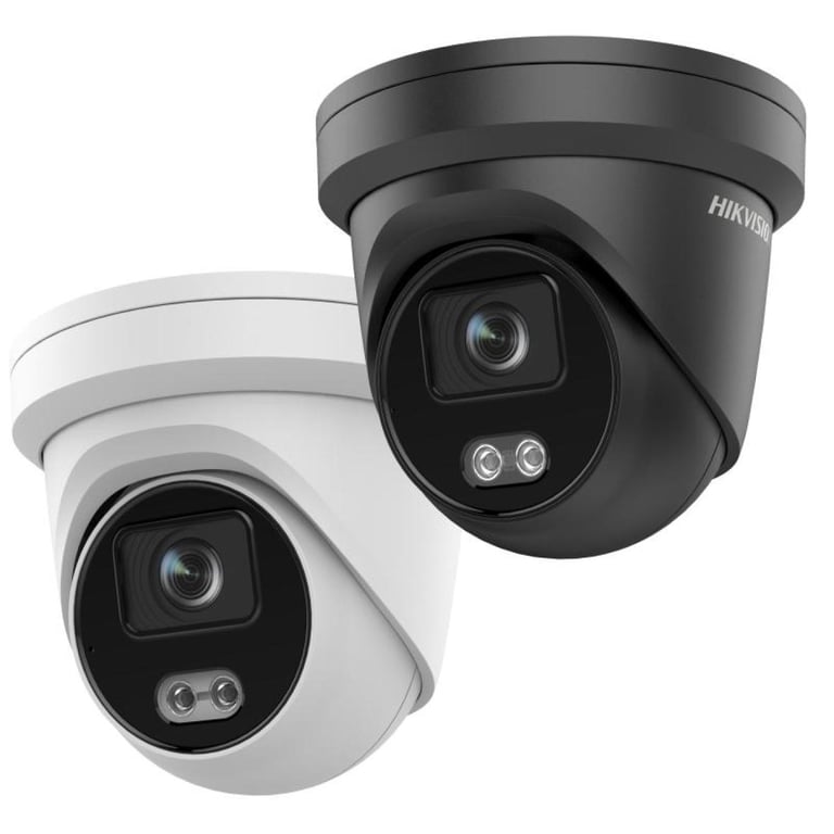 4 MP ColorVu Sabit Turret IP Kamera