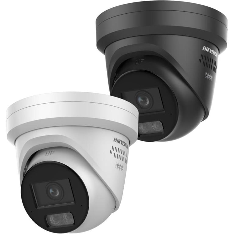 ColorVu Sabit Turret IP Kamera 8 MP Akıllı Hibrit Işık