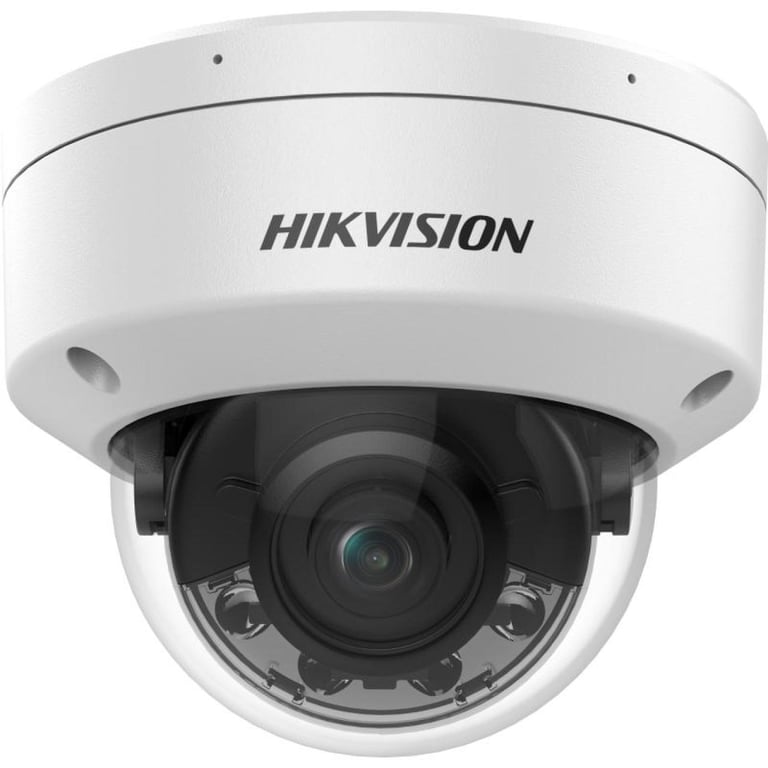Darkfighter S Sabit Mini Dome IP Kamera 8 MP Akıllı hibrit ışık