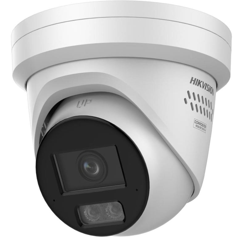 4 MP AcuSense Strobe Işığı ve Sesli Uyarı Sabit Turret IP Kamera