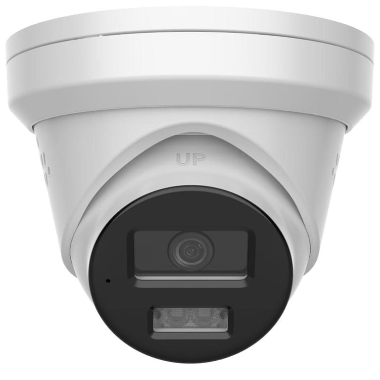 4 MP Flaşörlü ve Sesli Uyarı Sabit Mini Turret IP Kamera