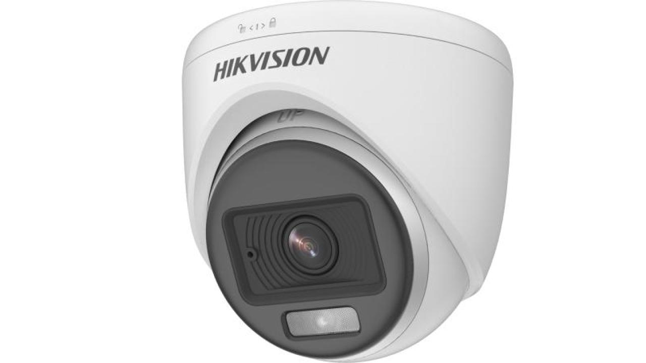 3K ColorVu İç Mekan Sesli Sabit Turret Kamera