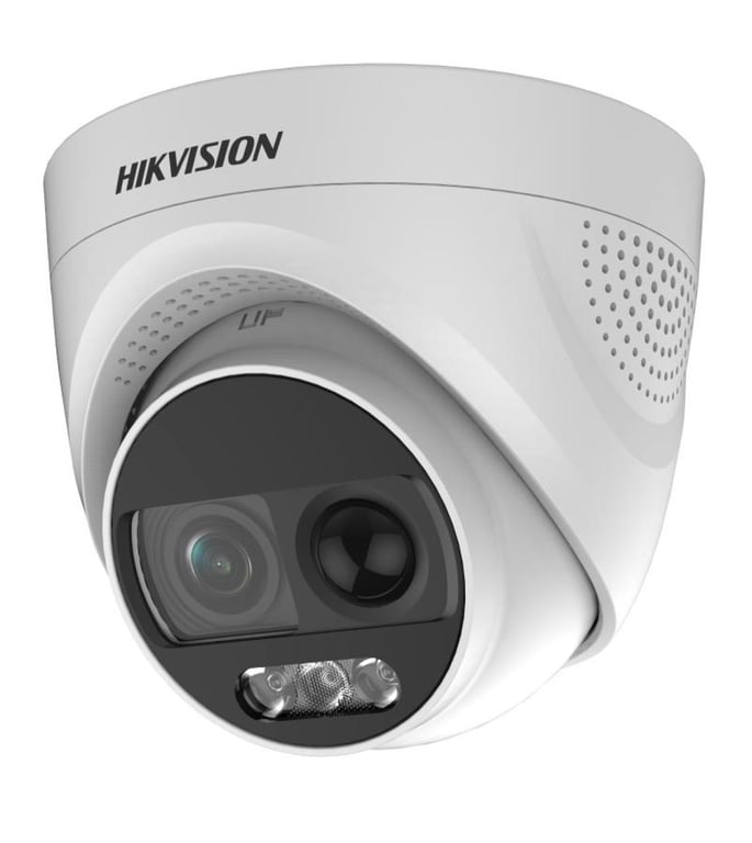 2 MP ColorVu PIR Siren Sabit Turret Kamerası