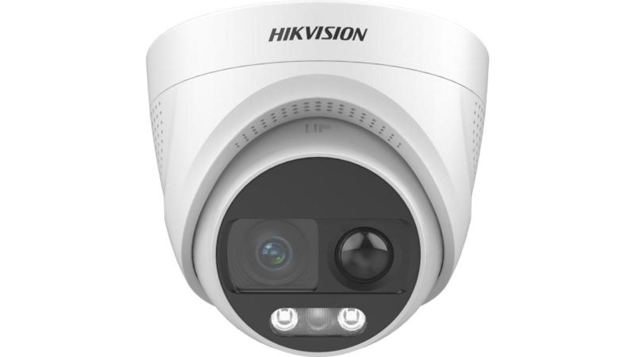 3K ColorVu PIR Siren Sabit Turret Kamerası