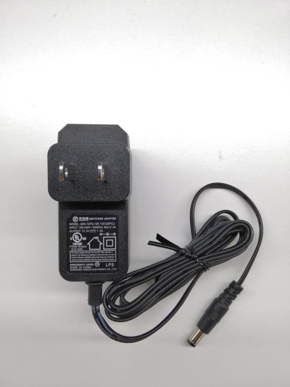 ADS-12FG-12N 12012EPCU,12V1A,Amerikan standardı,Φ2.1