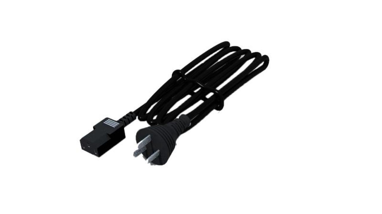 ACpowerwire, Avustralya standardı, 1,8 m, siyah Matchupwith101700162