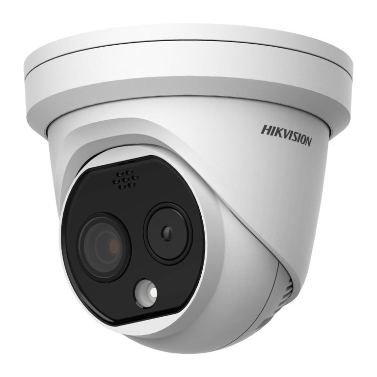 Termografik Termal ve Optik Çift Spektrumlu IP Turret Kamerası