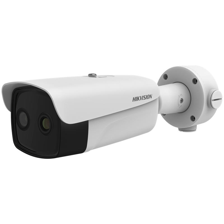 Termografik Termal ve Optik Çift Spektrumlu IP Bullet Kamera