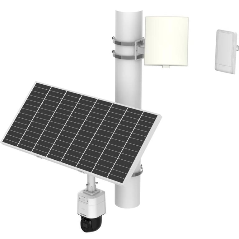 4MP ColorVu Güneş Enerjili Güvenlik PT Kamera Kurulumu