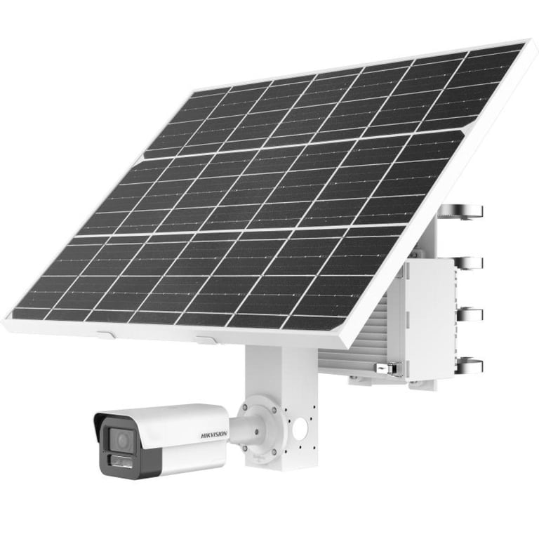 4 MP Strobe Işığı ve Sesli Uyarı Güneş Enerjili 4G Ağ Kamera Seti