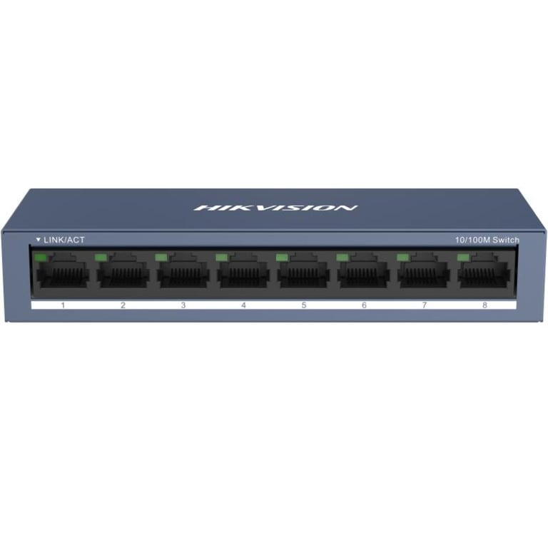 8 Portlu Hızlı Ethernet Anahtarı