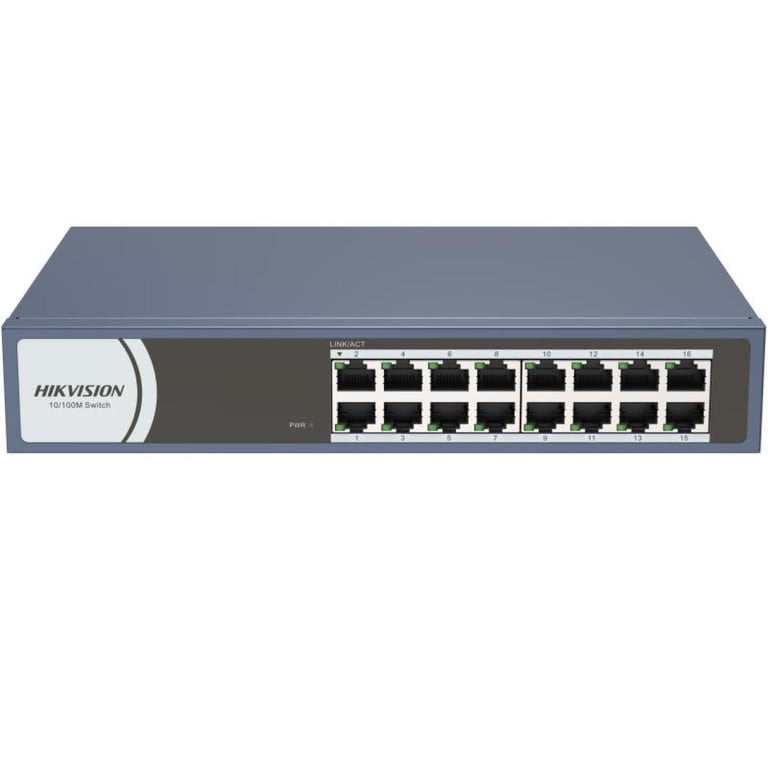 16 Portlu Hızlı Ethernet Anahtarı