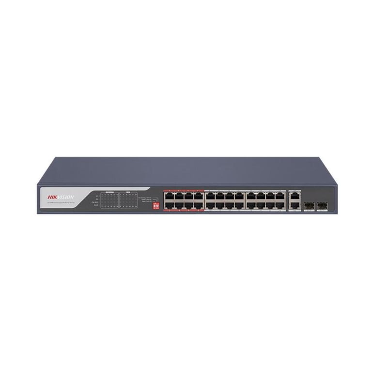 24 Portlu Hızlı Ethernet Yönetilmeyen PoE Switch