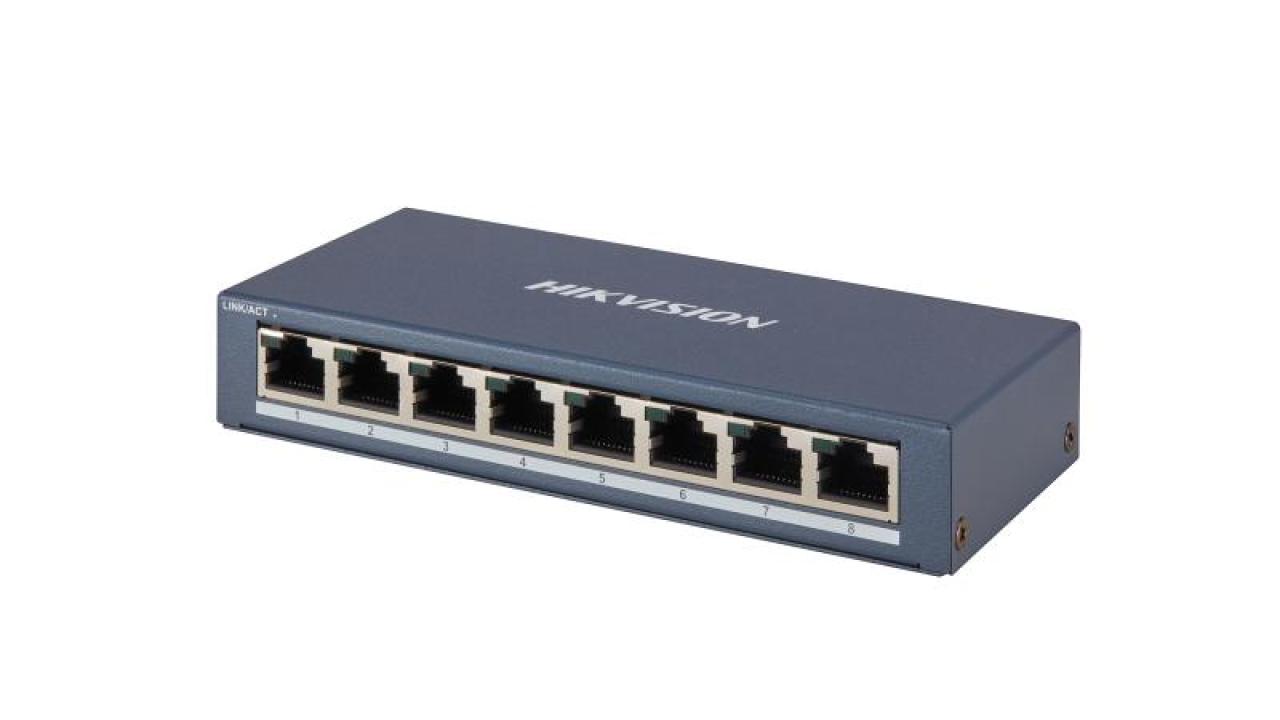 8 Portlu Gigabit Yönetilmeyen Anahtar