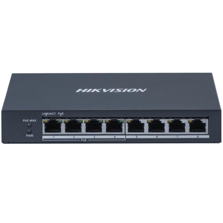 4 POE+ ile 8 Portlu Gigabit Anahtar
