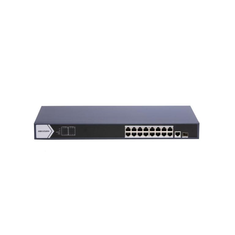 16 Portlu Gigabit Yönetilmeyen PoE Switch
