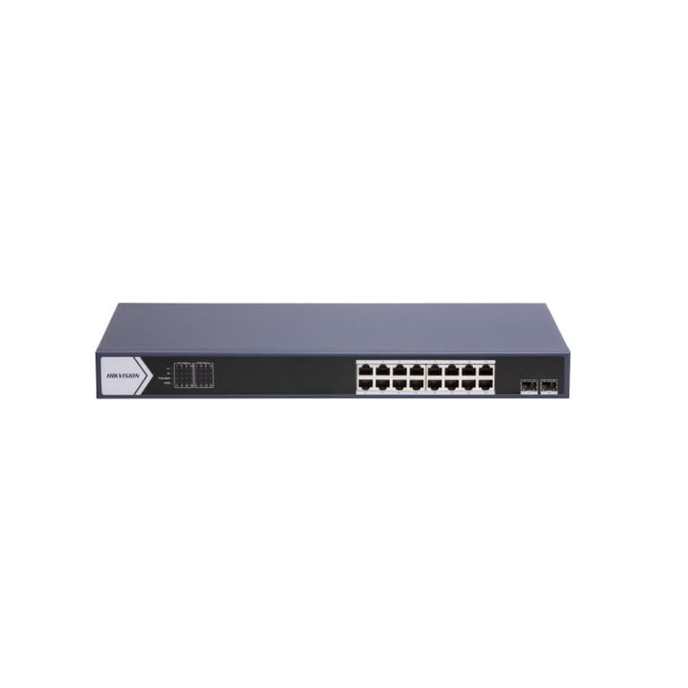 16 Portlu Gigabit Yönetilmeyen PoE Switch