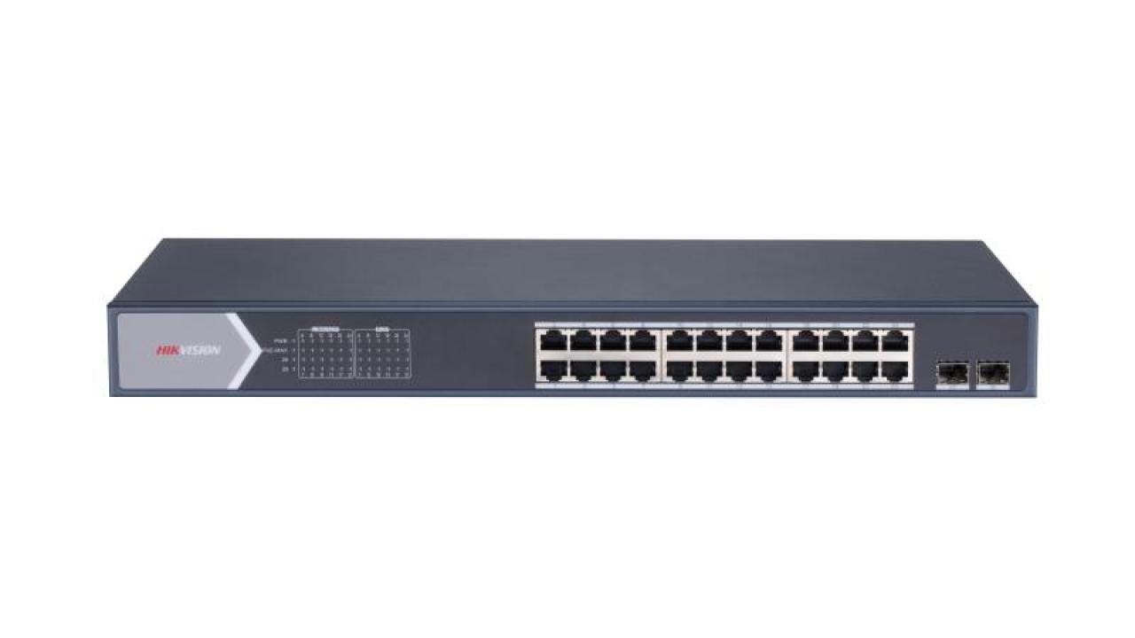 24 Portlu Gigabit Yönetilmeyen PoE Switch